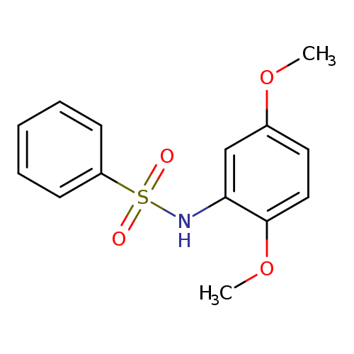 Benzenesulfonamide,N-(2,5-dimethoxyphenyl)-