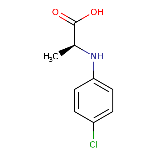 (2S)-2-[(4-chlorophenyl)amino]propanoic acid