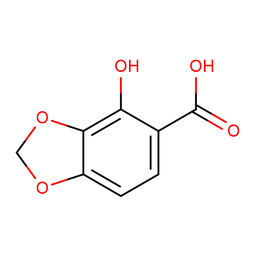 4-hydroxy-1,3-dioxaindane-5-carboxylic acid