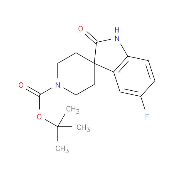 tert-Butyl 5-fluoro-2-oxospiro[indoline-3,4'-piperidine]-1'-carboxylate