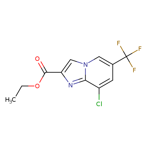 Ethyl 8-chloro-6-(trifluoromethyl)imidazo[1,2-a]pyridine-2-carboxylate