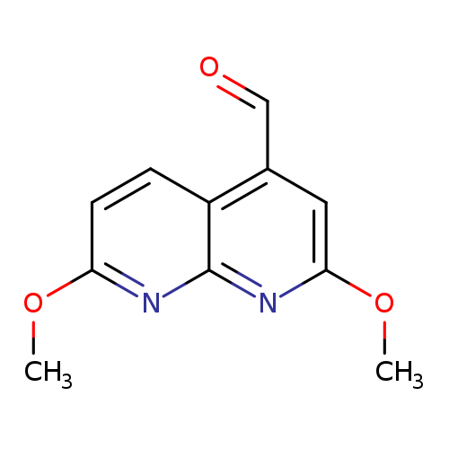 2,7-Dimethoxy-1,8-naphthyridine-4-carbaldehyde
