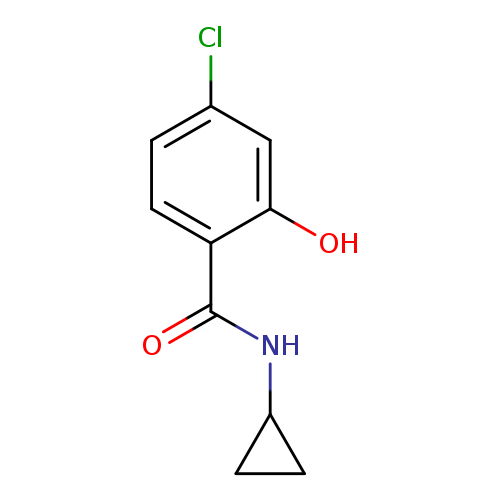 4-Chloro-N-cyclopropyl-2-hydroxybenzamide