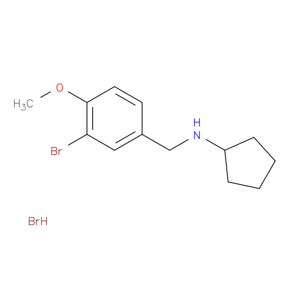 N-(3-Bromo-4-methoxybenzyl)cyclopentanamine hydrobromide