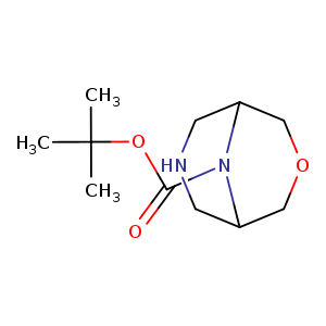 3-Oxa-7,9-diazabicyclo[3.3.1]nonane-9-carboxylic acid, 1,1-dimethylethyl ester