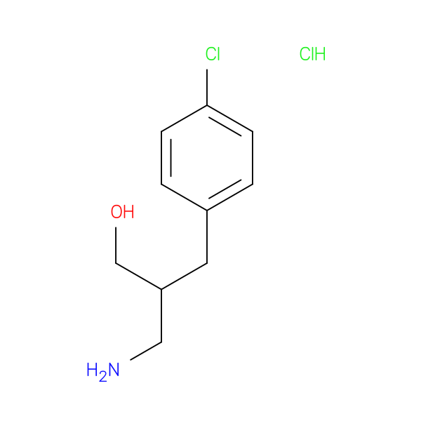 3-amino-2-[(4-chlorophenyl)methyl]propan-1-ol hydrochloride