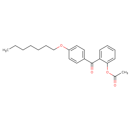 2-Acetoxy-4'-heptyloxybenzophenone