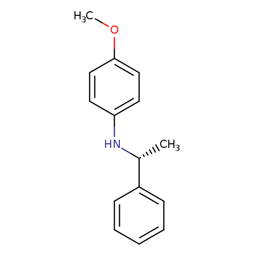N-(4-methoxyphenyl)-N-(1-phenylethyl)amine