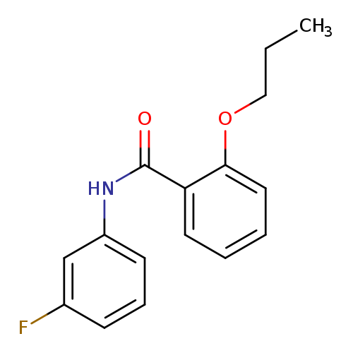 N-(3-fluorophenyl)-2-propoxybenzamide