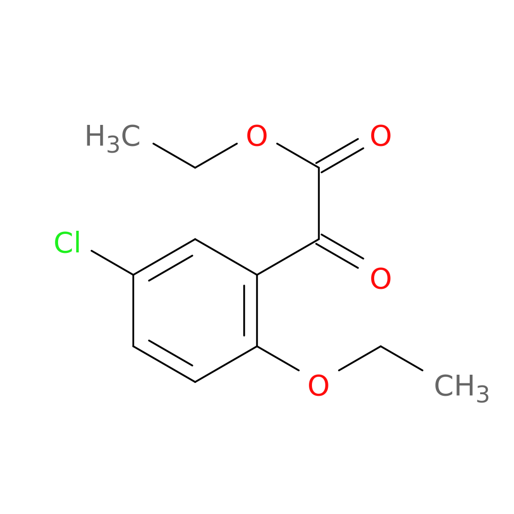 Ethyl 3-chloro-6-ethoxybenzoylformate