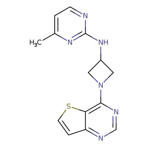4-methyl-N-(1-{thieno[3,2-d]pyrimidin-4-yl}azetidin-3-yl)pyrimidin-2-amine
