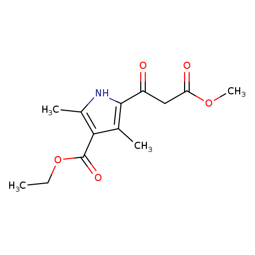 1H-Pyrrole-2-propanoicacid,4-(ethoxycarbonyl)-3,5-dimethyl-beta-oxo-,methylester(9CI)