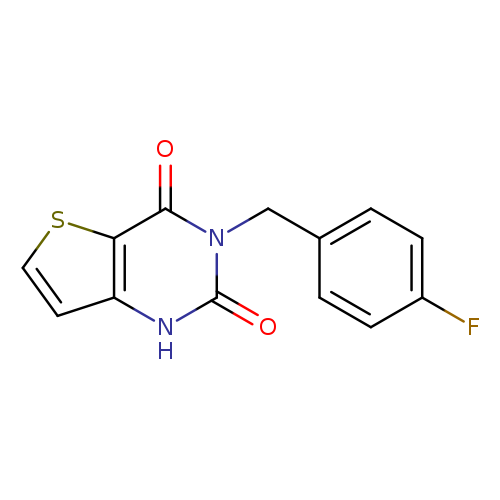 3-[(4-fluorophenyl)methyl]-1H,2H,3H,4H-thieno[3,2-d]pyrimidine-2,4-dione
