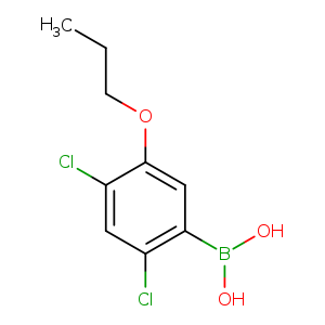 Boronic acid, B-(2,4-dichloro-5-propoxyphenyl)-