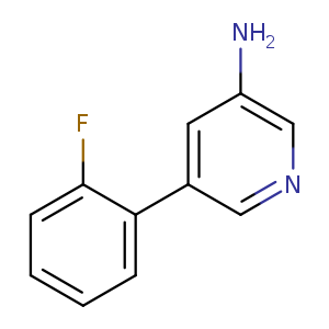 5-(2-Fluorophenyl)pyridin-3-amine