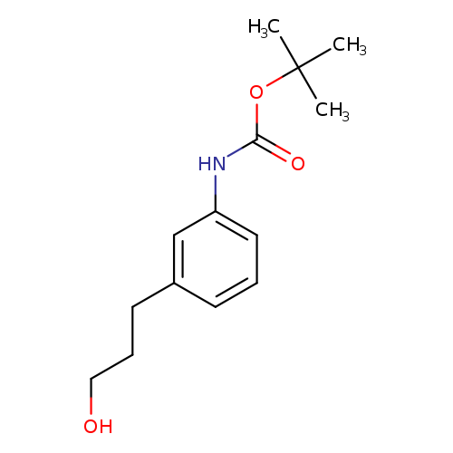 tert-butyl N-[3-(3-hydroxypropyl)phenyl]carbamate
