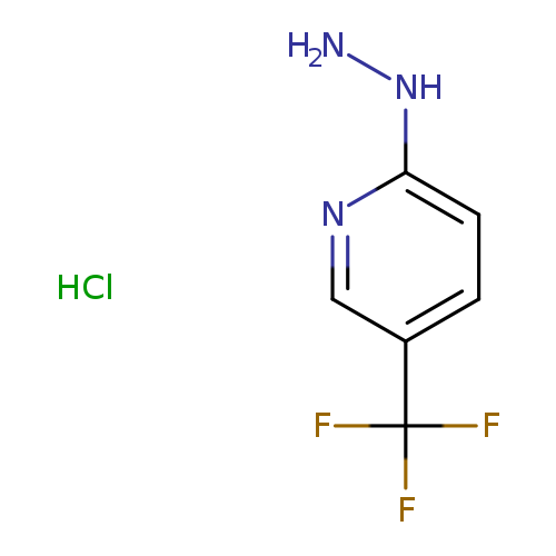 2-Hydrazino-5-(trifluoromethyl)pyridine, HCl