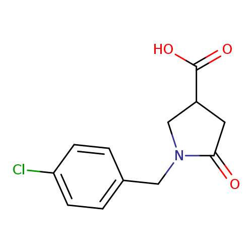 1-(4-Chlorobenzyl)-5-oxopyrrolidine-3-carboxylic acid