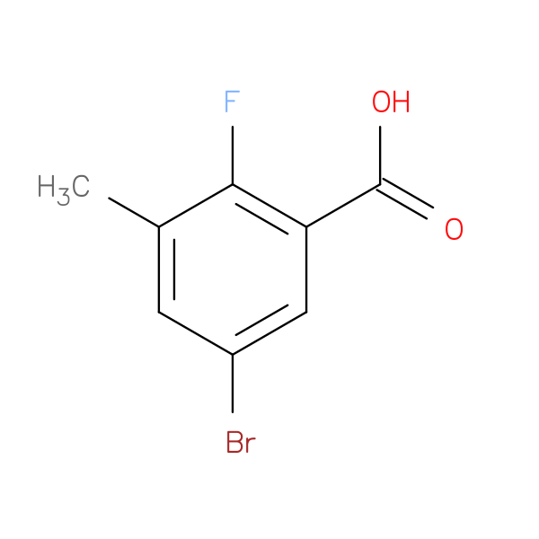 5-Bromo-2-fluoro-3-methylbenzoic acid
