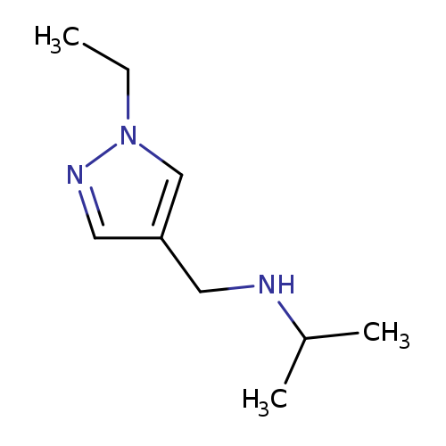 N-[(1-Ethyl-1h-pyrazol-4-yl)methyl]-n-isopropylamine