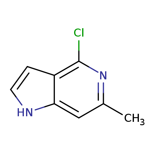 1H-Pyrrolo[3,2-c]pyridine, 4-chloro-6-Methyl-