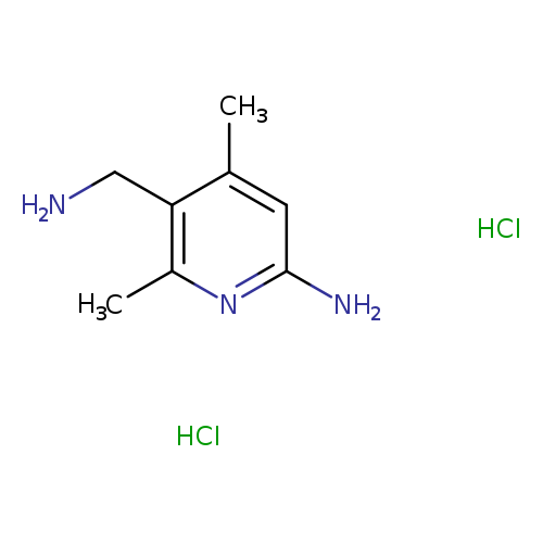 5-(aminomethyl)-4,6-dimethylpyridin-2-amine dihydrochloride