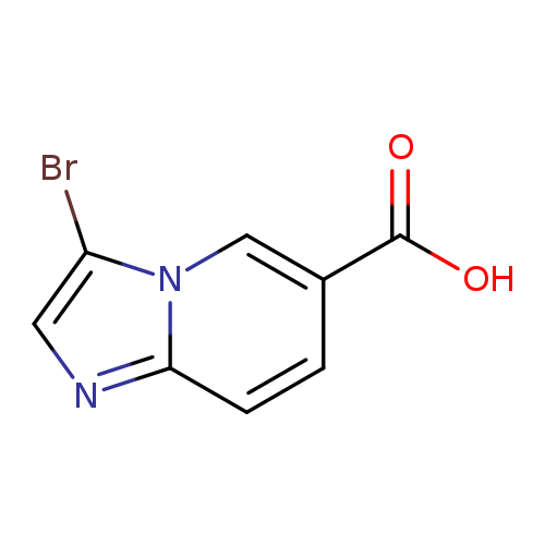 3-Bromoimidazo[1,2-a]pyridine-6-carboxylic acid