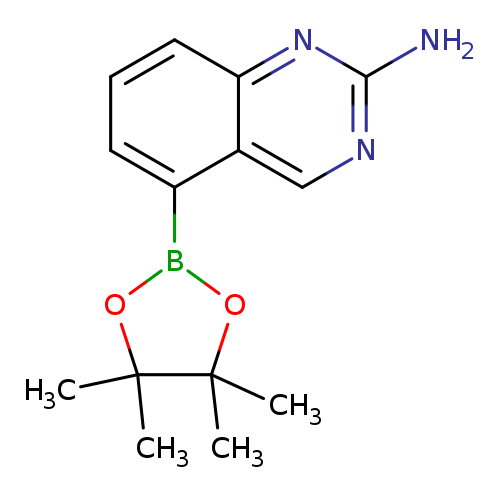 5-(Tetramethyl-1,3,2-dioxaborolan-2-yl)quinazolin-2-amine