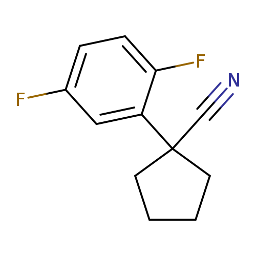 1-(2,5-Difluorophenyl)cyclopentanecarbonitrile