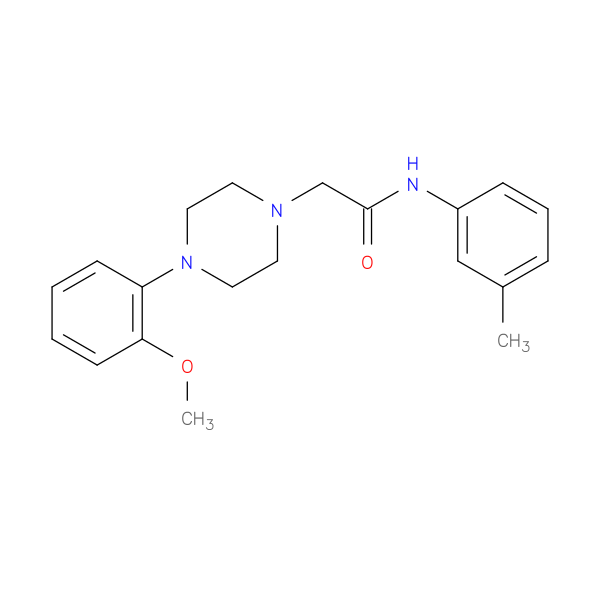 2-[4-(2-methoxyphenyl)piperazin-1-yl]-N-(3-methylphenyl)acetamide