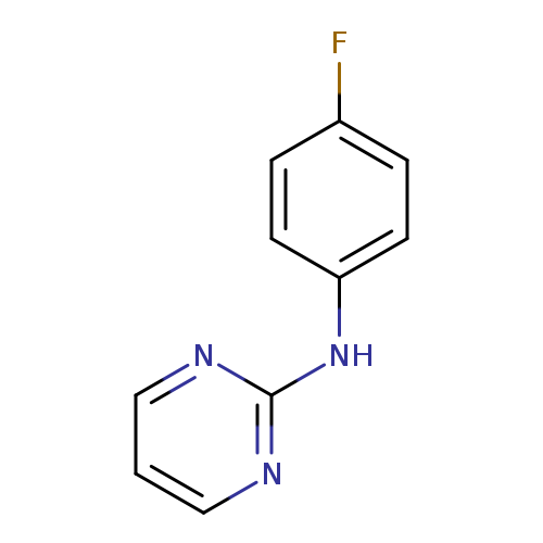 (4-Fluoro-phenyl)-pyrimidin-2-yl-amine