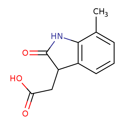 (7-Methyl-2-oxo-2,3-dihydro-1h-indol-3-yl)acetic acid