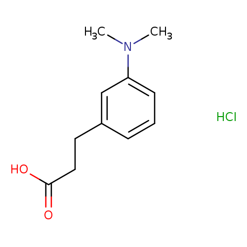 3-[3-(dimethylamino)phenyl]propanoic acid hydrochloride