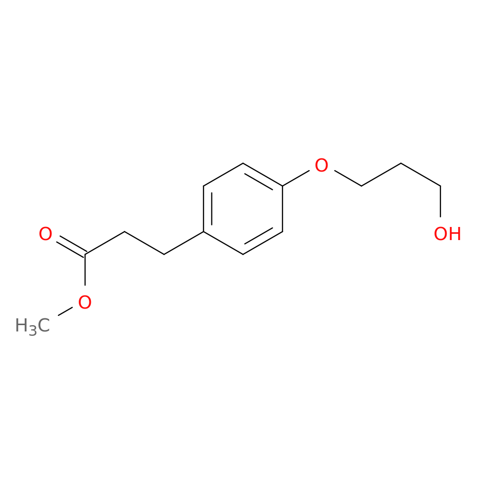 3-[4-(3-Hydroxy-propoxy)-phenyl]-propionic acid methyl ester