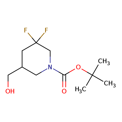 3,3-Difluoro-5-hydroxymethylpiperidine-1-carboxylic acid tert-butyl ester