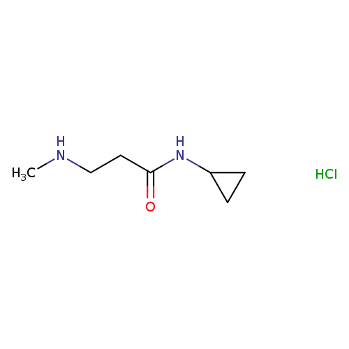 N-cyclopropyl-3-(methylamino)propanamide hydrochloride