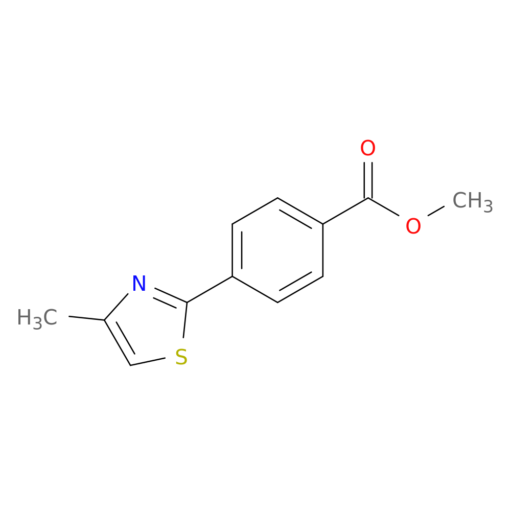 methyl 4-(4-methyl-1,3-thiazol-2-yl)benzoate