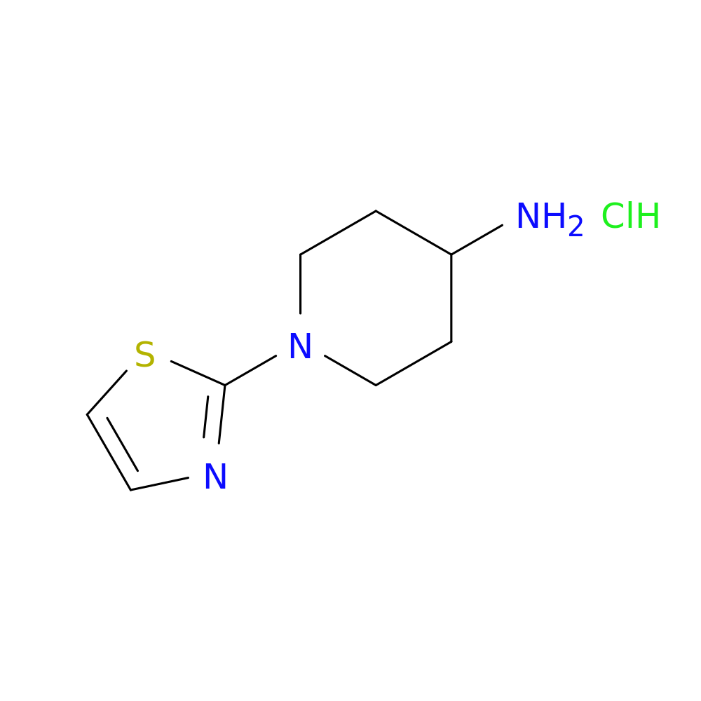 1-(Thiazol-2-yl)piperidin-4-amine hydrochloride