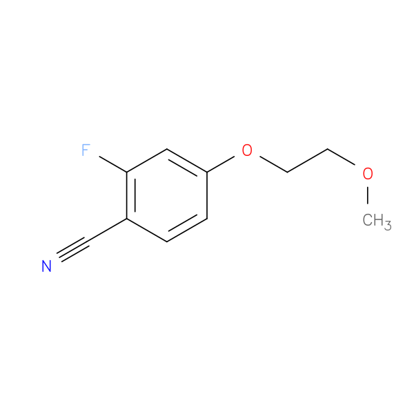 Benzonitrile, 2-fluoro-4-(2-methoxyethoxy)-