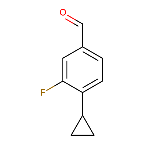 4-Cyclopropyl-3-fluorobenzaldehyde