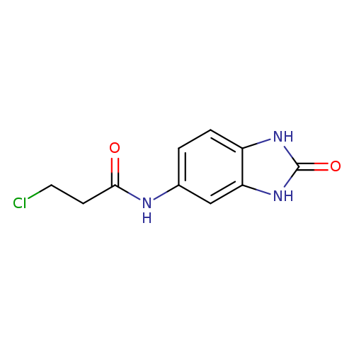 3-CHLORO-N-(2-OXO-2,3-DIHYDRO-1H-BENZIMIDAZOL-5-YL)PROPANAMIDE