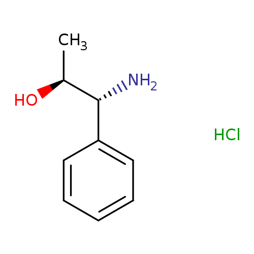 Benzeneethanol, b-amino-a-methyl-, hydrochloride, (aS,bR)-