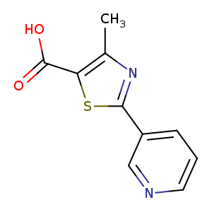 4-METHYL-2-(3-PYRIDINYL)-1,3-THIAZOLE-5-CARBOXYLIC ACID