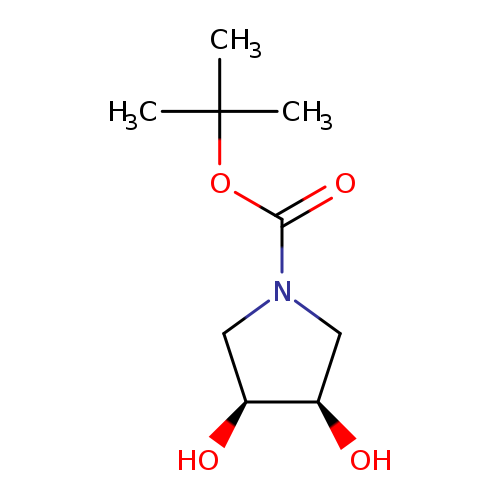 (3R,4S)-tert-Butyl 3,4-dihydroxypyrrolidine-1-carboxylate