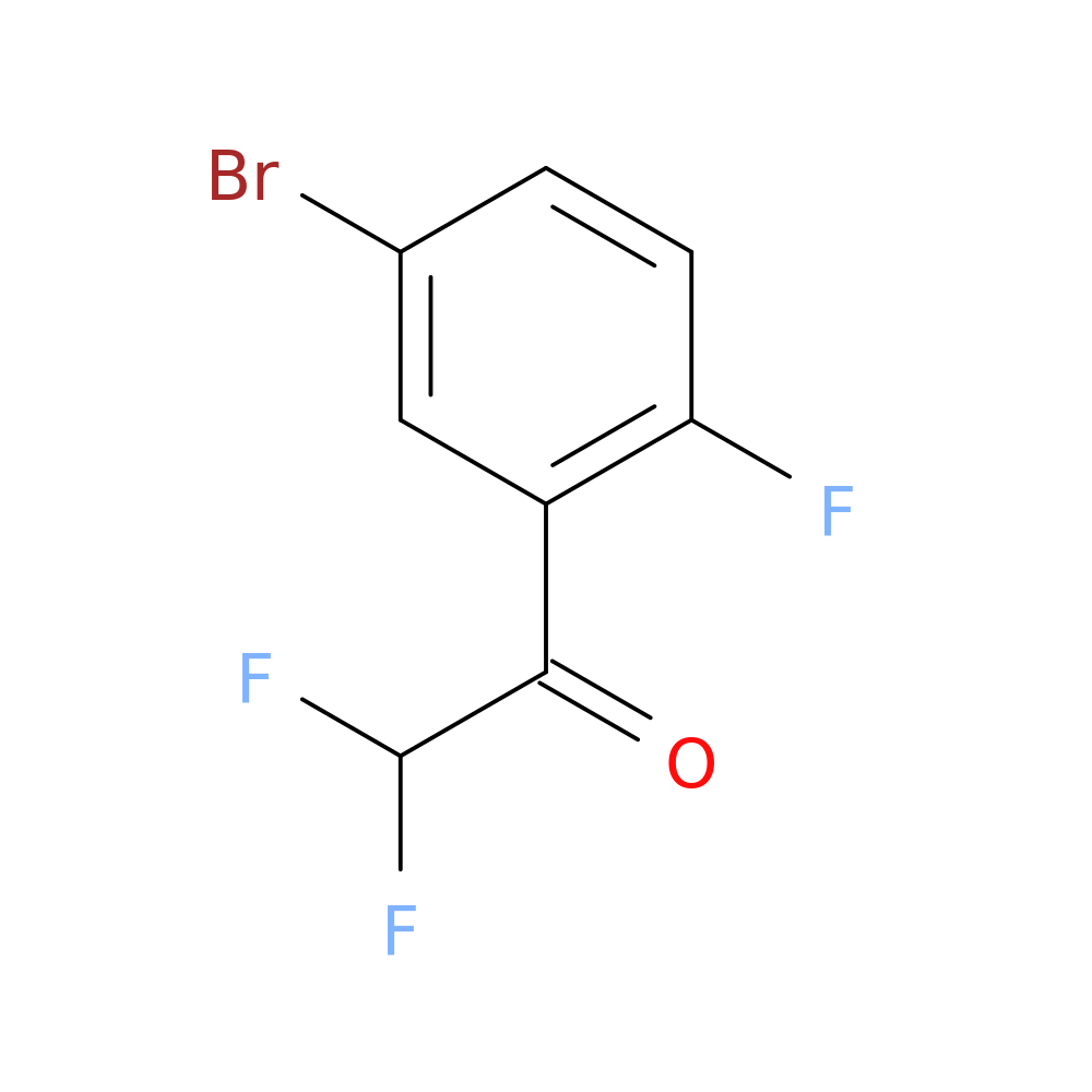 Ethanone, 1-(5-bromo-2-fluorophenyl)-2,2-difluoro-