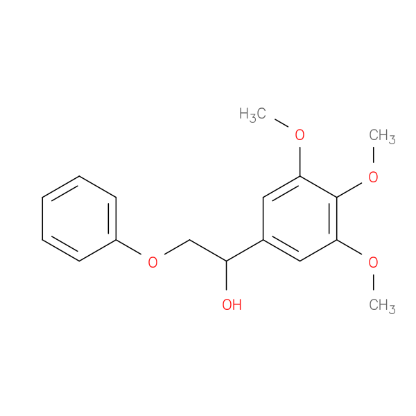2-Phenoxy-1-(3,4,5-trimethoxyphenyl)ethanol