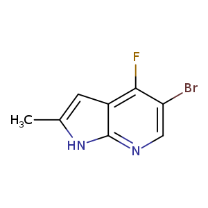 5-BROMO-4-FLUORO-2-METHYL-1H-PYRROLO[2,3-B]PYRIDINE