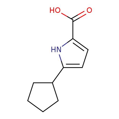 5-Cyclopentyl-1H-pyrrole-2-carboxylic acid