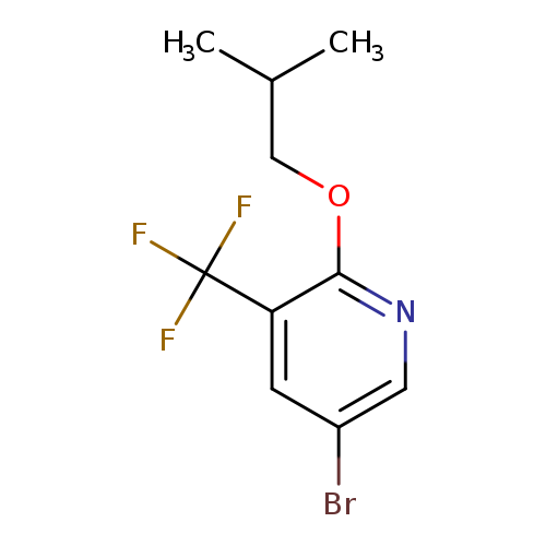 5-bromo-2-(2-methylpropoxy)-3-(trifluoromethyl)pyridine