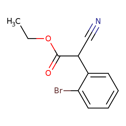 ethyl2-(2-bromophenyl)-2-cyanoacetate
